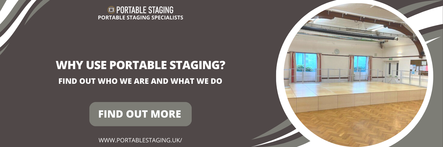 why use portable staging?