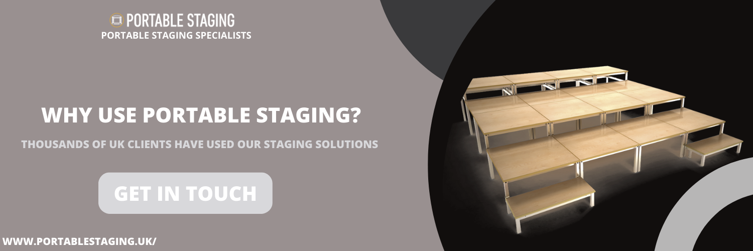why use portable staging?