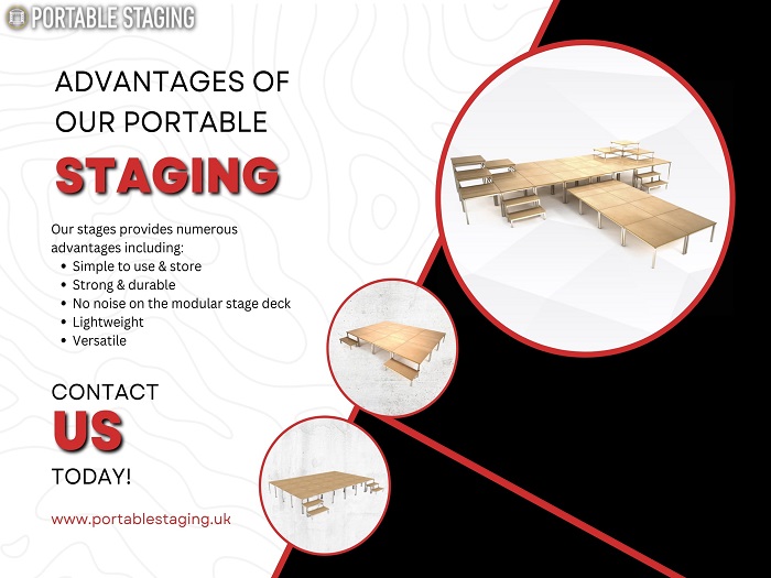 Advantages of Our Portable Staging